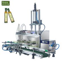 Semi auto Liquid Bottles Water Oil Filling machine in bottles